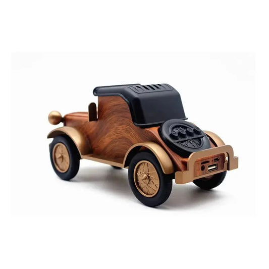 A9 Retro Car Bluetooth Speaker – Wood Grain Wireless HiFi Subwoofer eprolo