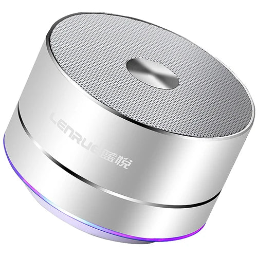 LENRUE Mini Bluetooth 4.1 Speaker w/ LED Light, Mic, 3W, AUX, TF, USB eprolo