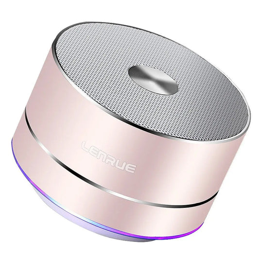 LENRUE Mini Bluetooth 4.1 Speaker w/ LED Light, Mic, 3W, AUX, TF, USB eprolo