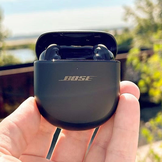 Bose QuietComfort Earbuds II, Wireless Noise Cancelling Bluetooth Earbuds in Black/White eprolo