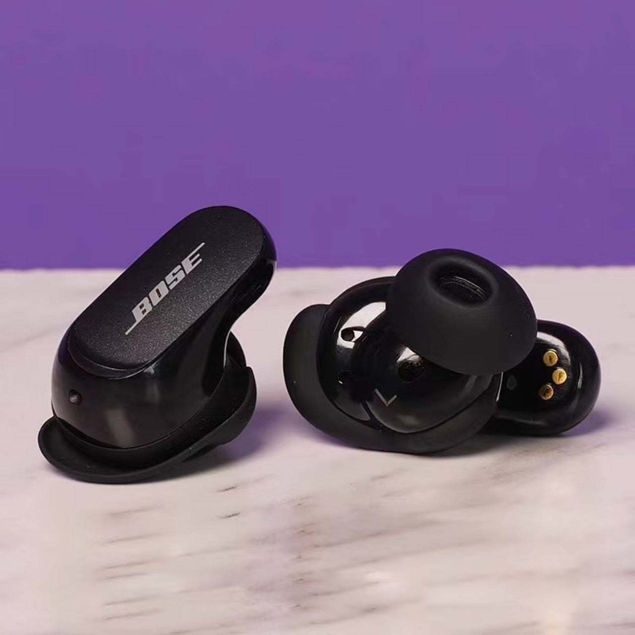 Bose QuietComfort Earbuds II, Wireless Noise Cancelling Bluetooth Earbuds in Black/White eprolo