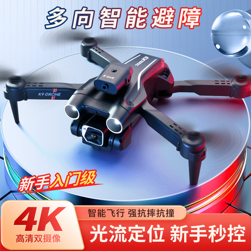 K9 4K Obstacle Avoidance Folding Drone with Dual Camera, WiFi FPV, 20min Flight eprolo