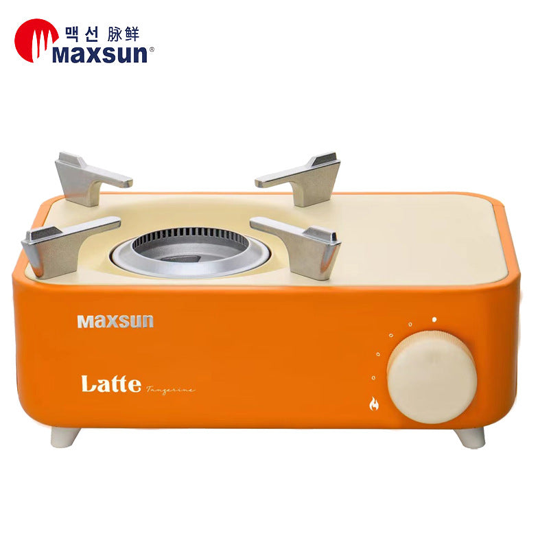 MAXSUN Latte Mini Portable Card Stove, Multifunctional Butane Gas Stove for Indoor/Outdoor Cooking eprolo