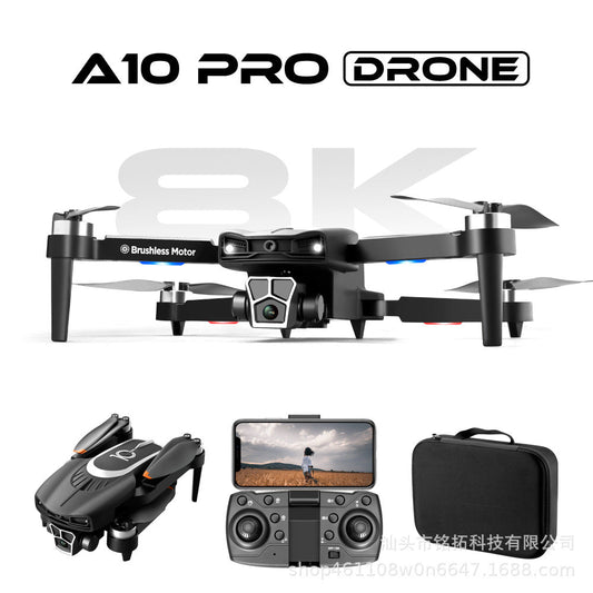 A10 Pro Camera Drone 8K/6K 3-Axis Gimbal Optical Flow UAV with Smart Obstacle Avoidance & 25min Flight eprolo