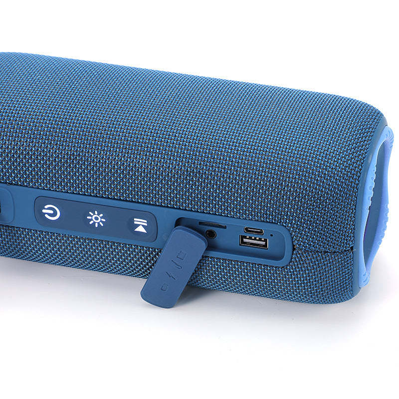 TG654 RGB Bluetooth Speaker with LED Lights, Waterproof Portable Wireless Subwoofer eprolo