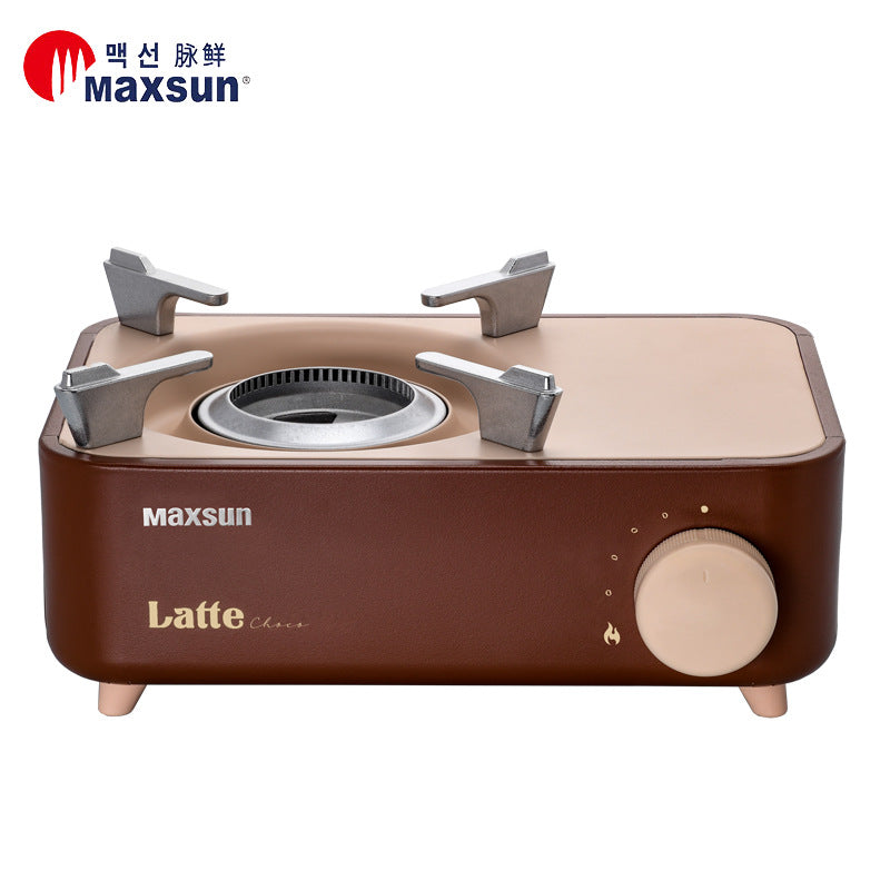 MAXSUN Latte Mini Portable Card Stove, Multifunctional Butane Gas Stove for Indoor/Outdoor Cooking eprolo