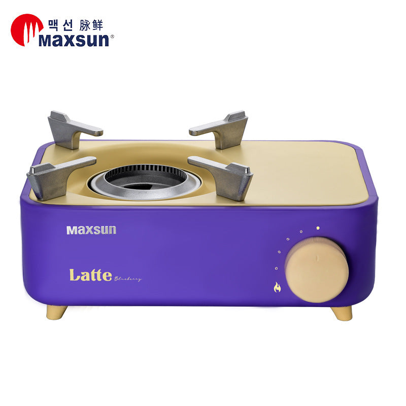 MAXSUN Latte Mini Portable Card Stove, Multifunctional Butane Gas Stove for Indoor/Outdoor Cooking eprolo