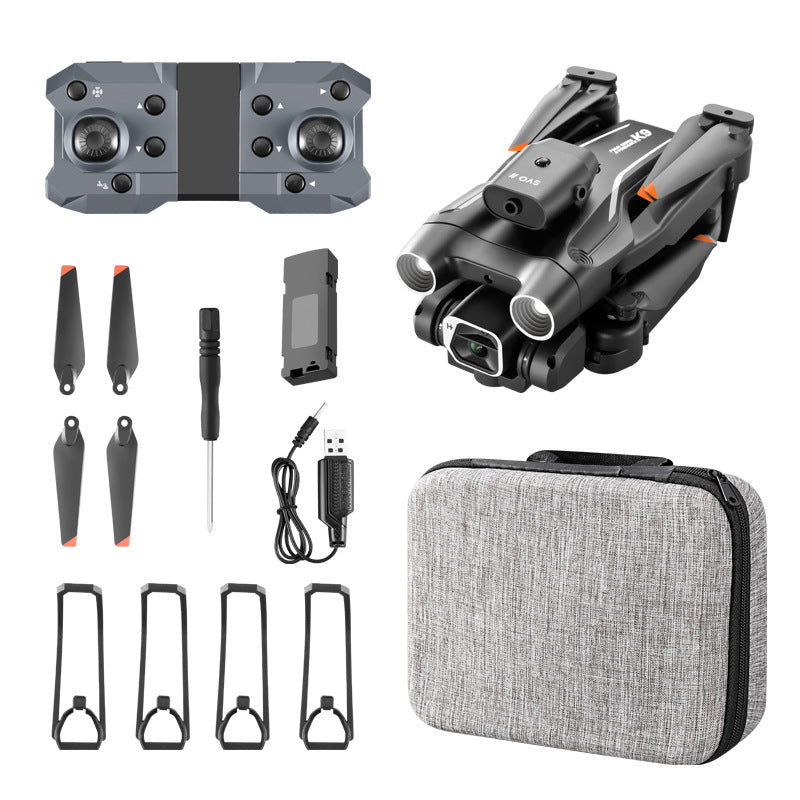 K9 4K Obstacle Avoidance Folding Drone with Dual Camera, WiFi FPV, 20min Flight eprolo