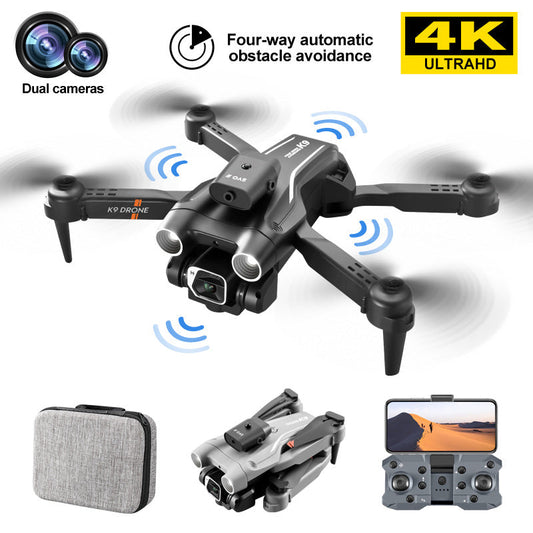 K9 4K Obstacle Avoidance Folding Drone with Dual Camera, WiFi FPV, 20min Flight eprolo